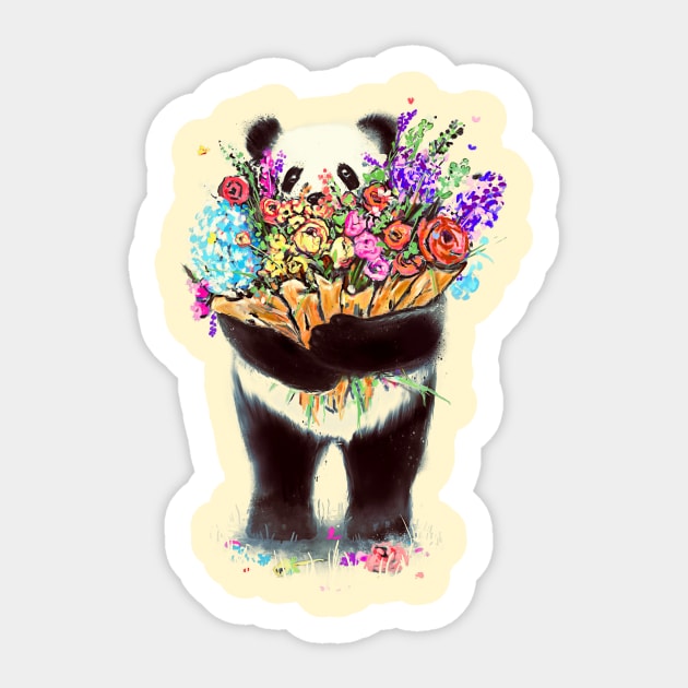 Flowers For You Sticker by nicebleed